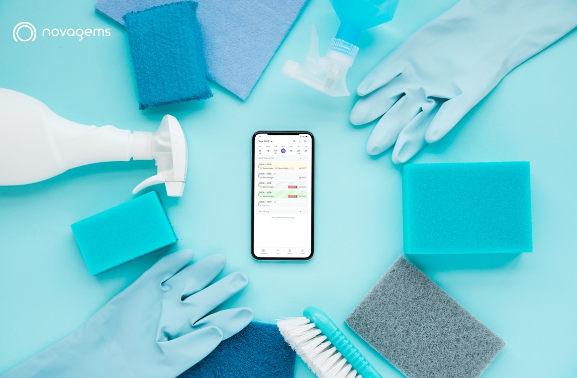 Explore The Best App For Cleaning Business | Novagems
